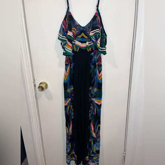 Black/Multi Color design Jumpsuit - Small - Picture 5 of 6